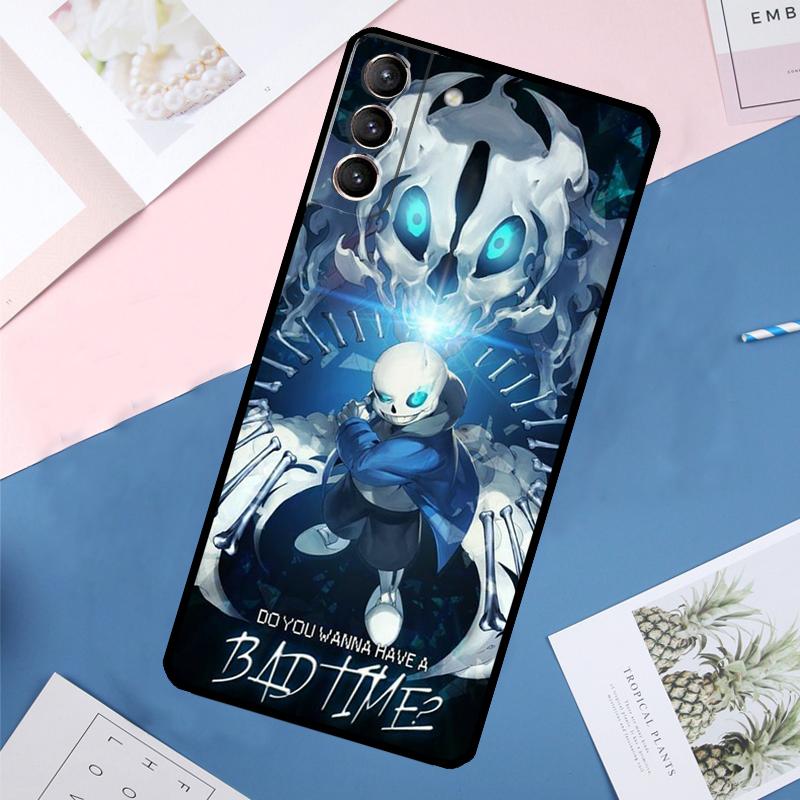 Undertale Sans Case For Samsung Galaxy S23 S22 S24 Ultra Note 20 S20 S21 FE S9 S10 Note 10 Plus Back Cover