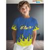 Lustiges Sechs Sieben T-Shirt für Kinder 67 Nummer 3D-Druck Sommer Kurzarm-T-Shirt Locker Basketball Sportoberteile Mode Kinderkleidung