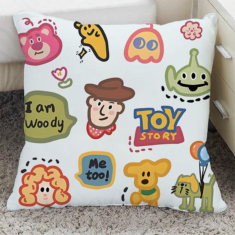 Cartoon Graffiti Style Pillow Cushion Bedroom Bedside Cushion Living Room Sofa Cushion Cushion Office
