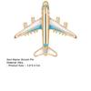 Pin Enamel Jewelry Shiny Cartoon Airplane Brooch Elegant Badge Handbag Sweater Suit