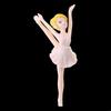 62KD Dancing Ballet Girl Figurine Mini Decorative Restaurant Bar Dining Table Party