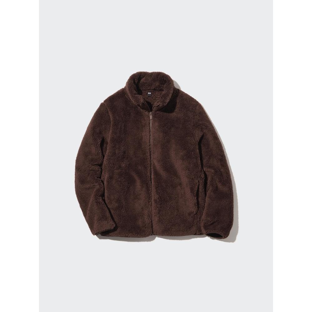 Uniqlo Japan Fur Leaf Fleece Full Zip Jacket