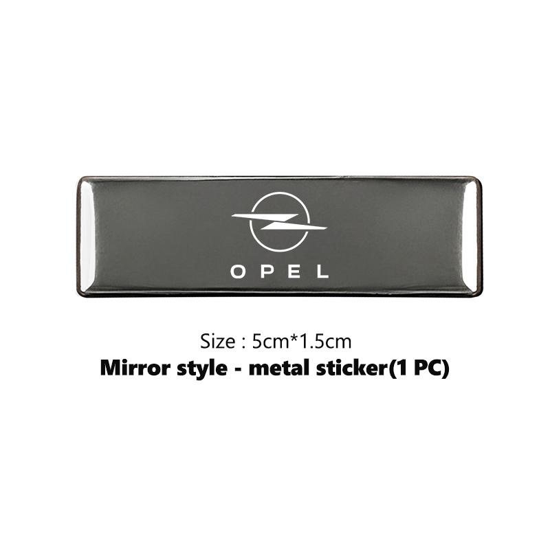 Car Sticker Metal Badge Auto Modification Accessories Decorative Decals For Opel Corsa Mokka Astra Cascada Adam Insignia Meriva