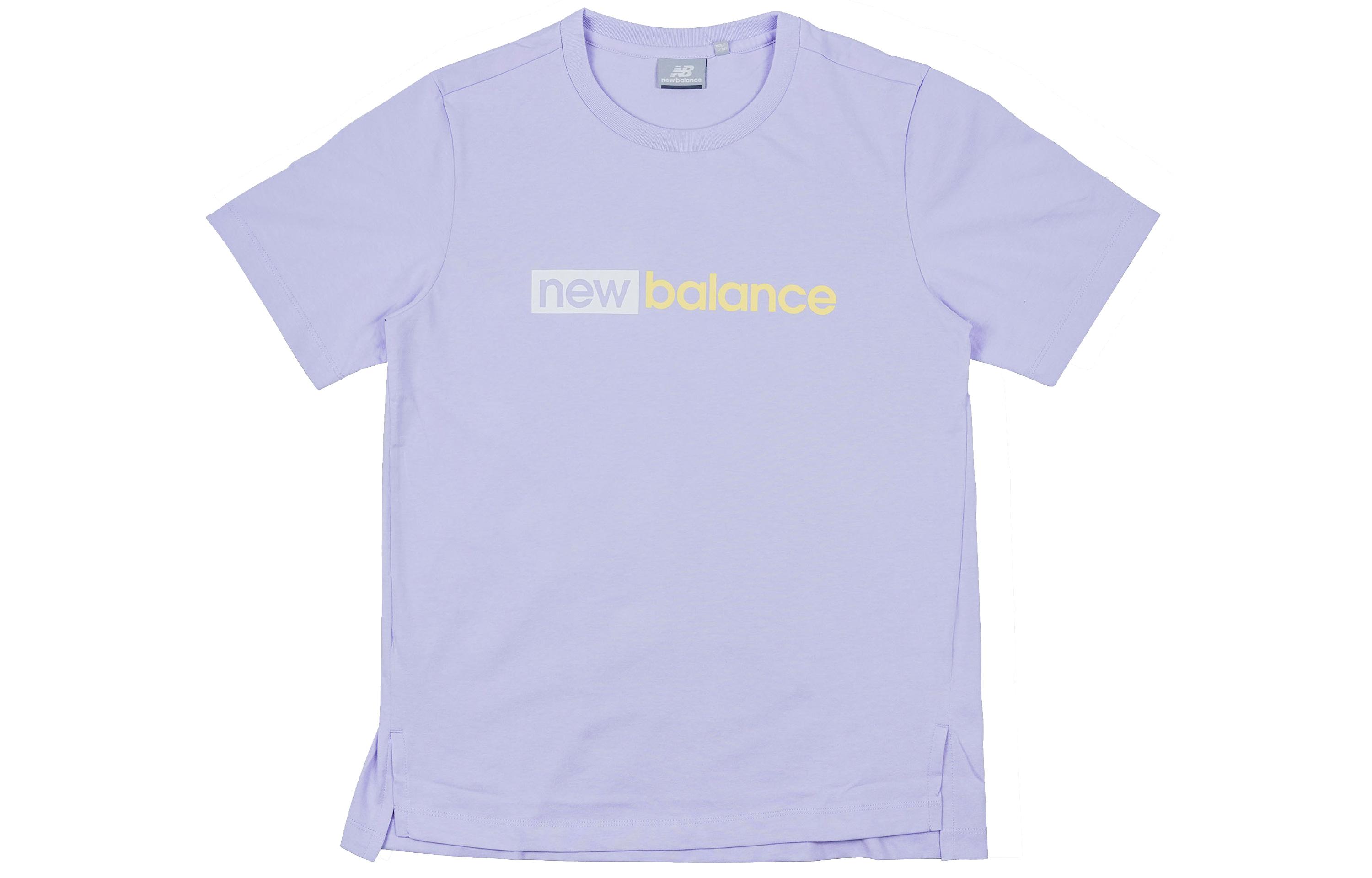 New Balance Set in Sleeve T Shirt Women s Purple NEA2E032-DV S