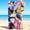 1Pc Vivid Future Visions Beach Towel, Quick Dry, Multi-Use for Beach Pool Gym Yoga Home Travel, Christmas, Halloween, Xmas Gift M929189