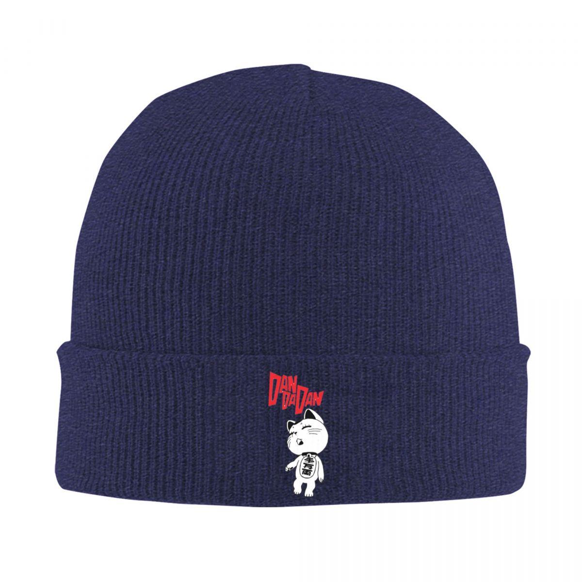 

Dandadan Turbo Granny Cat Warm Knitted Cap Fashion Bonnet Hat Autumn Winter Outdoor Beanies Hats for Unisex Adult One Size