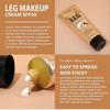 Leg and Body Makeup Waterproof No Transfer, Leg Make Up to Cover Veins, Full Coverage Concealer, Flawless Looking Legs, Even Skin Tone, Covers Blemish