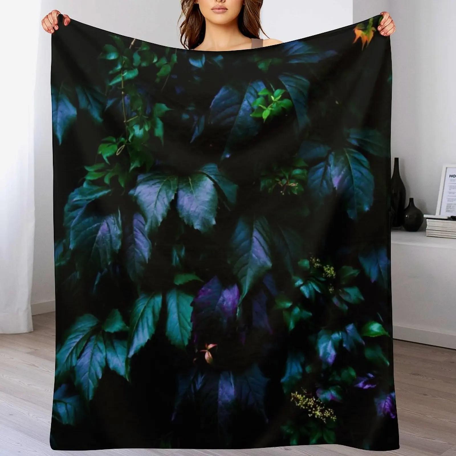 Jungle Throw Blanket Breathable Lightweight Blanket for Adults Kids 102x76cm(40x30in)