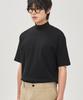 PRAIRIE Half-Neck Short-Sleeve T-Shirt (Black)