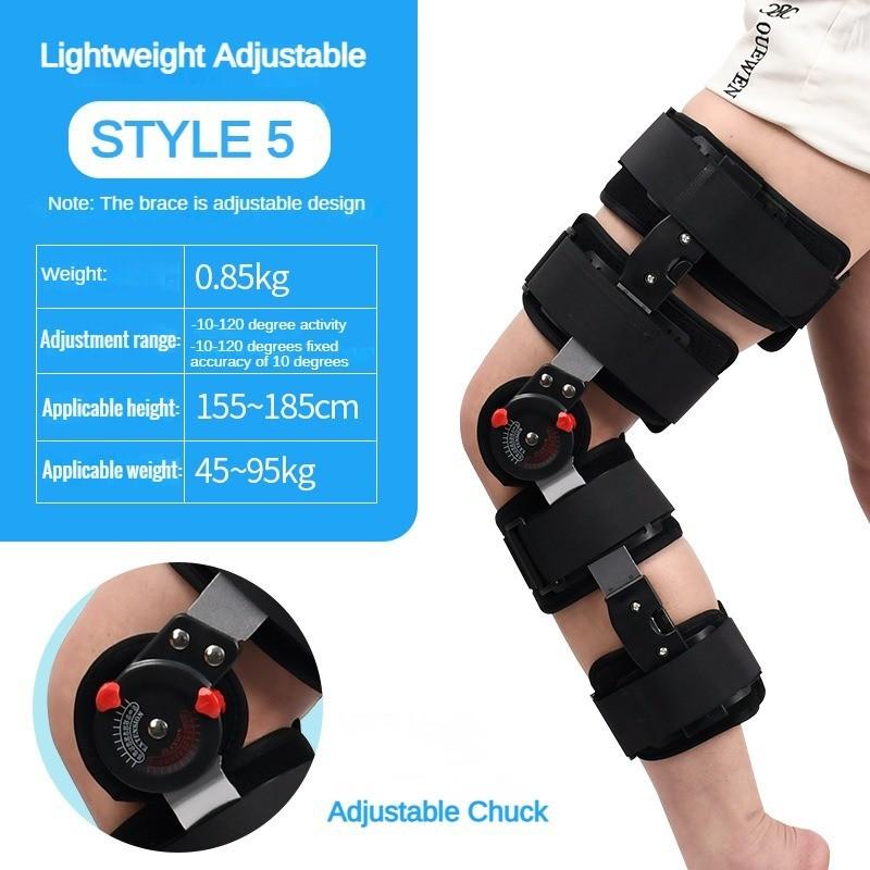 Lower Limb Surgery Fixed Protective Gear Leg Ligament Support Rehabilitation Trainer New Adjustable Knee Joint Fixation Brace