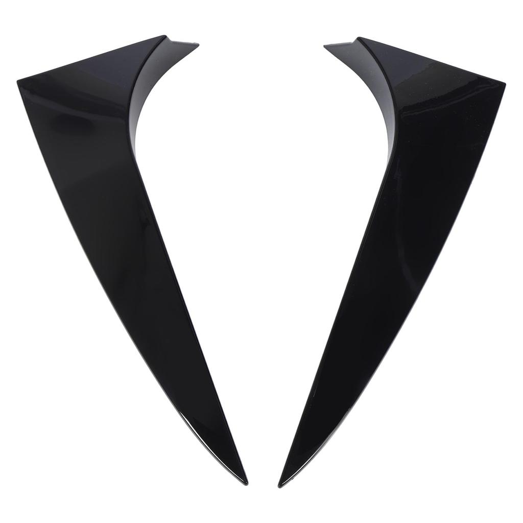 Rear Window Side Spoilers Black Side Wing Trim Covers for X117 Shooting Brake 2 Pieces - CLA-Class (2013-2019) -