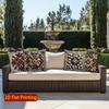 2D Exquisite Geometric Patterned Decorative Cushions Pattern Cushion Cover Suitable For Sofa Bedroom Car Pillow Cover
