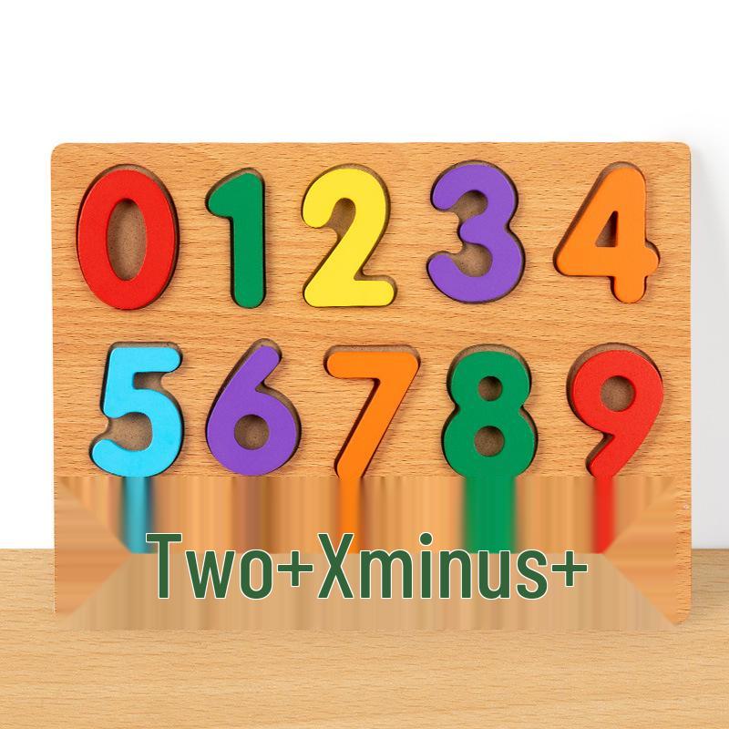 Cross-border Montessori Wooden Alphabet Puzzle for Kindergarten Children - Educational Hand-Grasp Toy