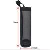 Wall-Mounted Trash Bag Holder Plastic Shopping Bag Storage Magic Net Pocket Kitchen Door Back Storage Organizer Polyester Fiber