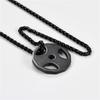 Nouvelle Barre d'Haltères Fitness Haltères Disques Accessoires Collier Pendentif Homme Bijoux