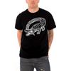 Men's Iguana Dragon Pattern T-shirt Design O Neck Short Sleeved Shirt Breathable Cotton Top 4XL Crawler Enthusiast Casual Outdoor Wear Casual Outfit