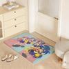 Anime L Lucky Star Floor Mat Eco  Flannel Doormat Non Slip Odorless Indoor Floor Rug Soft Short Plush Home Mat