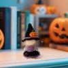 Halloween Doll Clothes Set Plush Baby Clothes, Pumpkin  Hat Hand Knitting  (Doll Clothes , Dolls Not Included)