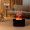 Difusor de Aroma USB com Grão de Madeira e LED de Sete Cores para Casa e Hotel