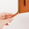 Les.conni Women's Zip-Around Long Wallet, Perfect Gift for Mother's Day, Birthdays, Anniversaries, and Christmas (Camel)