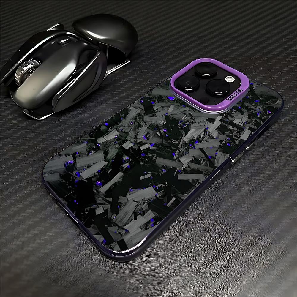 Carbon Fiber Pattern Phone Case for Xiaomi Redmi Note 7 8 9 9S 10 11 12 13 14 15 Pro Plus 4G 5G Anti Fall Matte Back Cover