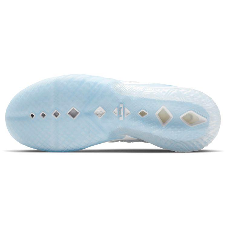 Nike LeBron 18 EP Play For The Future Unisex Sneakers White Blue-Tint Clear CW3155-400