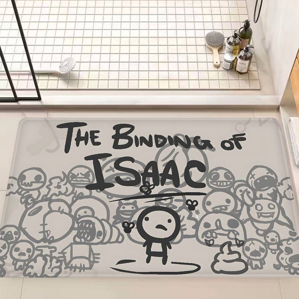 Game The Binding Of Isaac Floor Mat Rectangle Anti-slip Home Soft Badmat Front Door Indoor Outdoor Mat Welcome Doormat