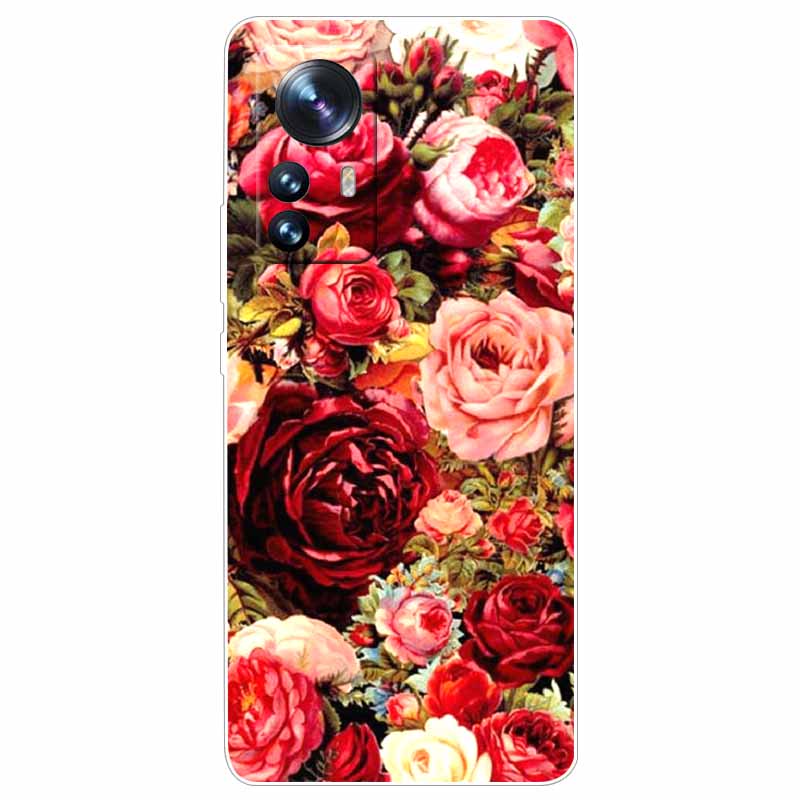For Xiaomi 12T Pro 5G Case 12 T Cat Space Soft TPU Clear Silicone Funda Cases for Xiaomi 12T 5G Cover 12TPro Shockproof 2022
