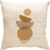 Abstract Pillowcase Sunset Sunrise Line Modern Art Minimalist Living Room Sofa Bay Window Pillow Geometry