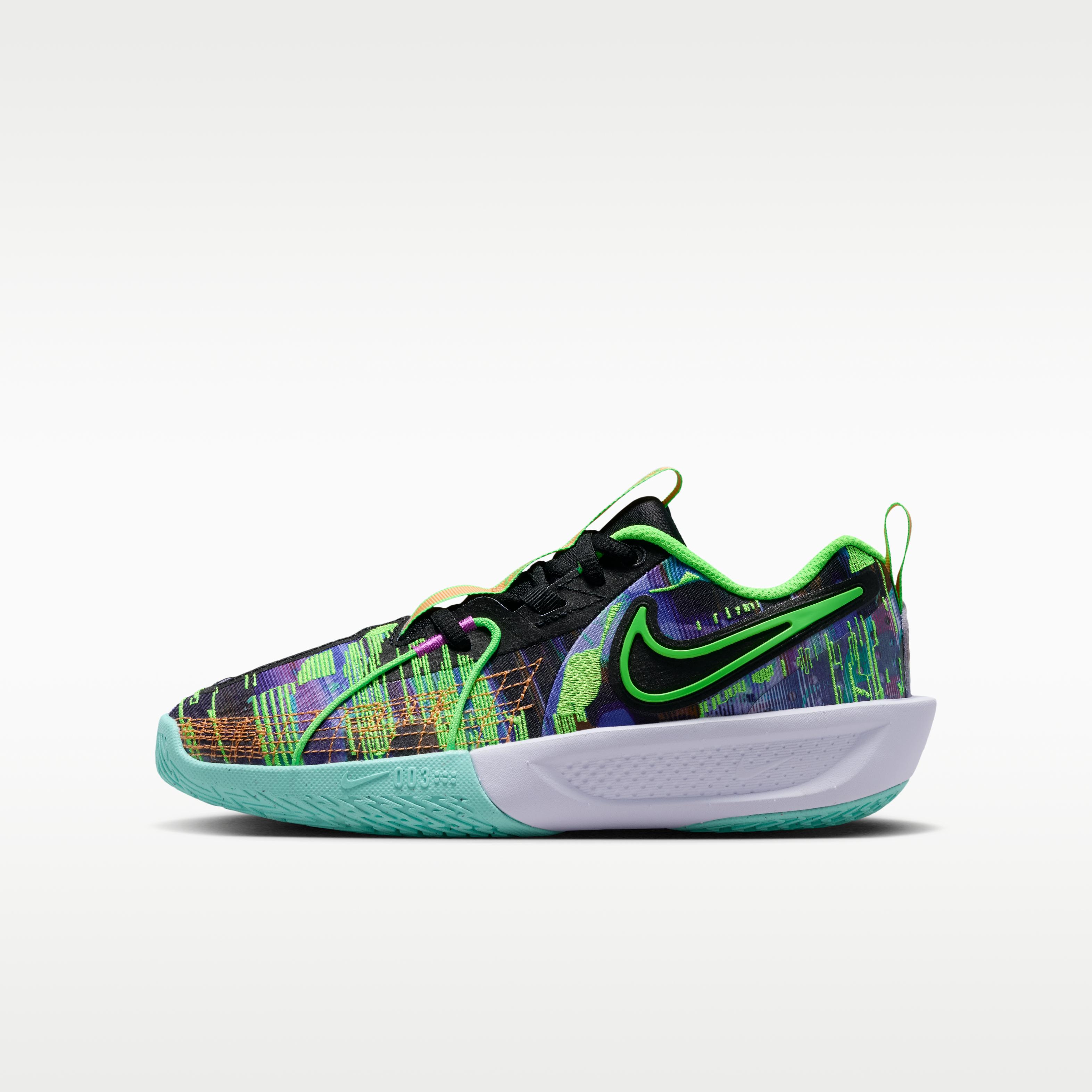 Nike GT Cut 3 Hyper Violet Green Strike (GS) 37.5