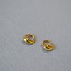 Korean Version Of Fashion Niche Daily Simple Exquisite Brass Gold-Plated Small Mini Water Drop Shape Ear Buckle Earrings Earrings