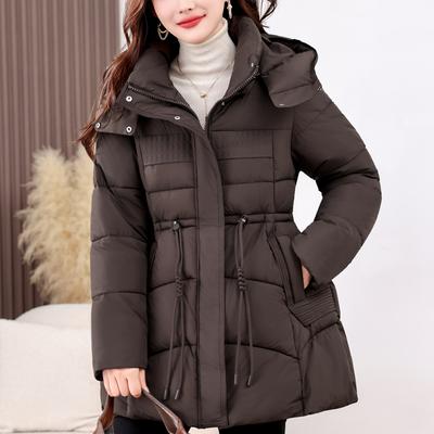 Fashion Winter Coat Female Clothes Hooded Thick Warm Casual Winter Jacket Women's Parkas