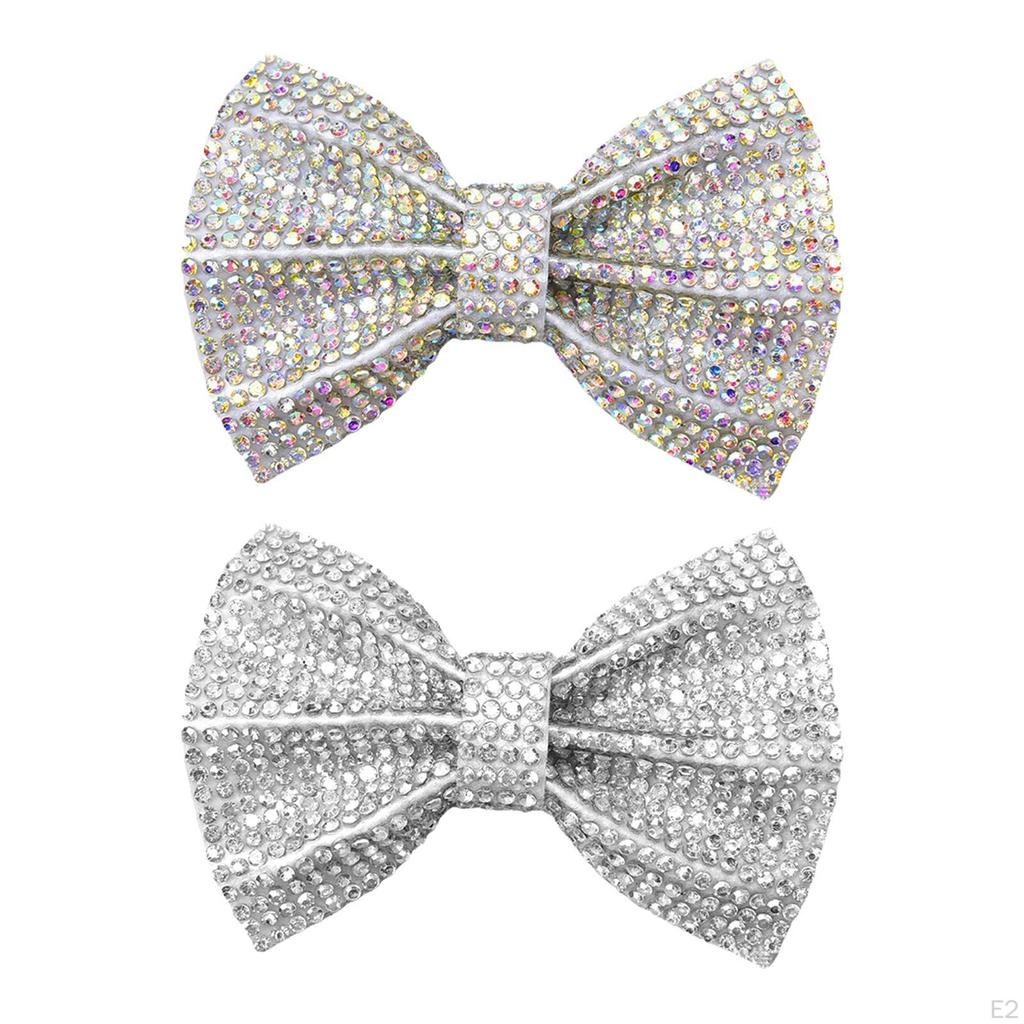 5 Knot Rhinestones Patches Crystal Appliques Bling Beaded Diamonds Embellishments Decorative Sew On