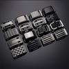 Men's Rectangle Auto Lock Belt Buckle Single 4.0 Points Zinc Alloy Vintage Jeans Button Flat Toothless Exquisite Workmanship