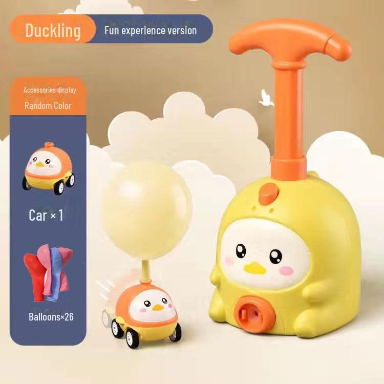 Douyin Piggy Power Air Scooter: Children's Balloon-Powered Animal Toy
