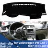 For Volkswagen VW Golf 7 MK7 2013- Dashboard Cover Pad Car Liner Anti-UV Mat Sunshade Dashmat Carpet Dash Accessories