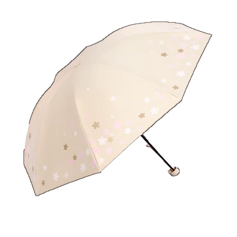 Paradise Umbrella 33633E 3-Fold UV Protection Sun and Rain Umbrella