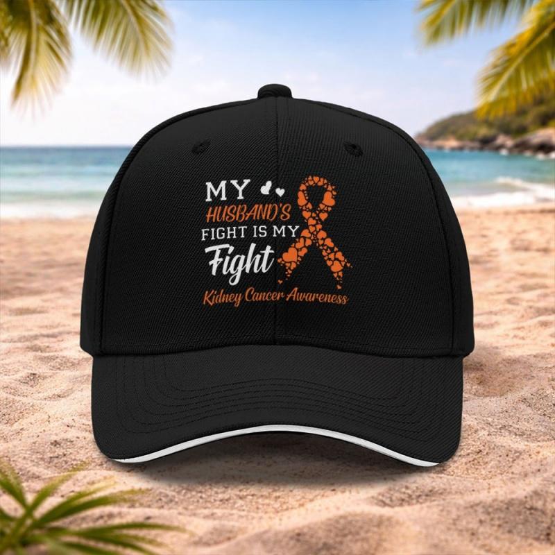 Kidney Cancer Awareness Baseball Cap Lightweight Adjustable Unisex for Running Fitness Outdoor Sports