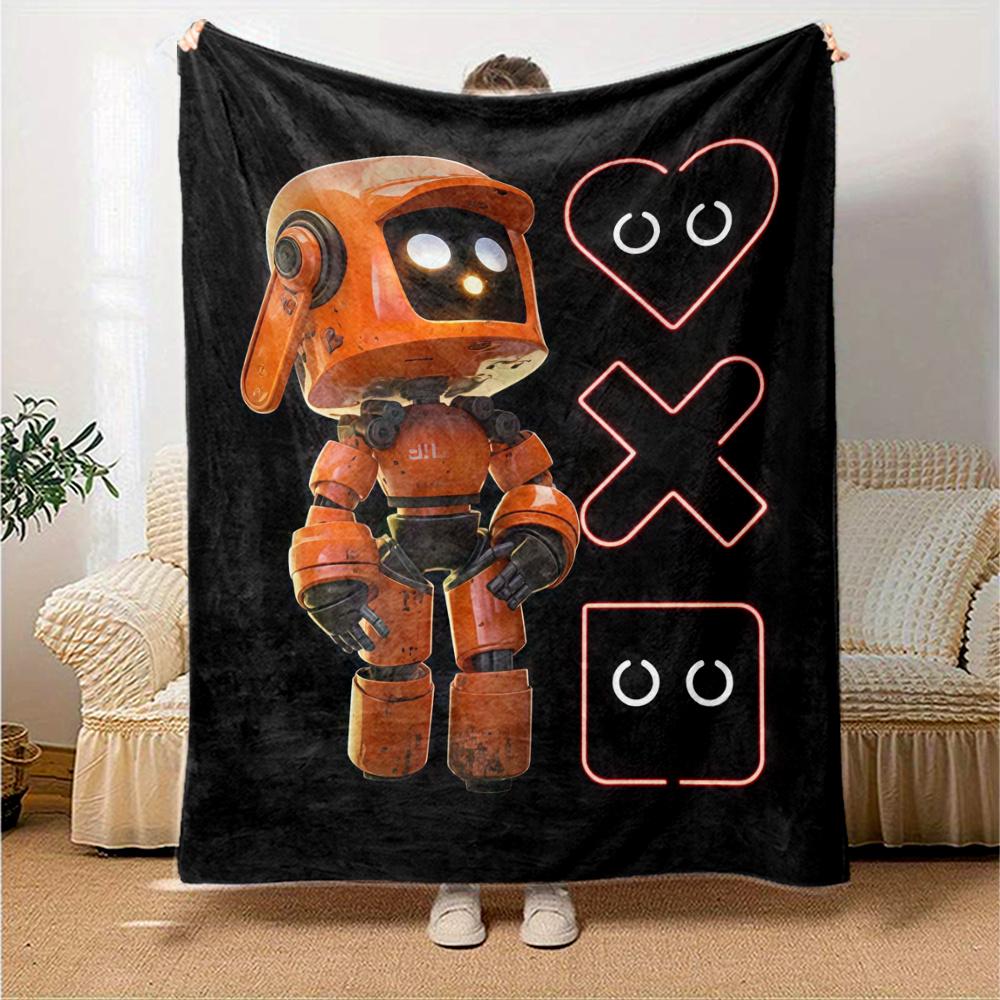 Love Death Robots Blanket, High quality Comfortable for All Seasons, Home Decor, Warmth and Comfort