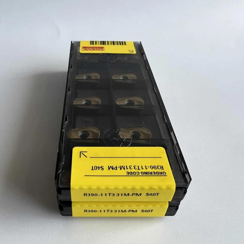 Original Sandvik / R390-11T331M-PM S40T / Carbide CNC Blade 10 Pieces