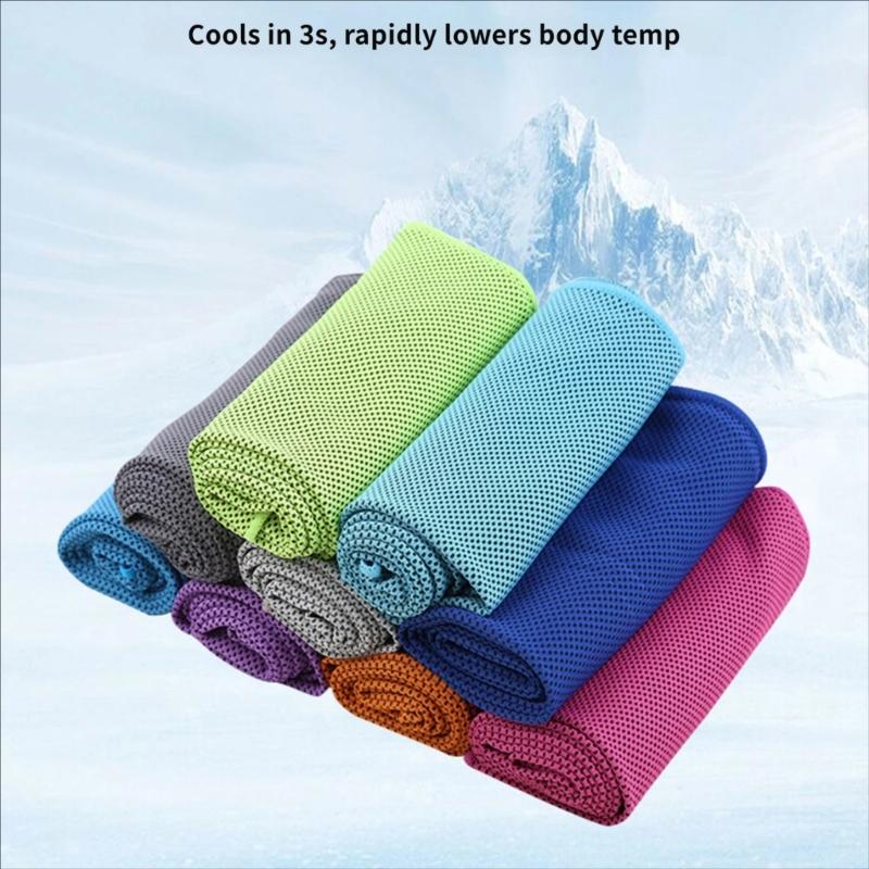 Sweat Towel for Workout and Outdoor Routines, 30x100cm Sports Cooling Towel for Running, Travel and Summer Use