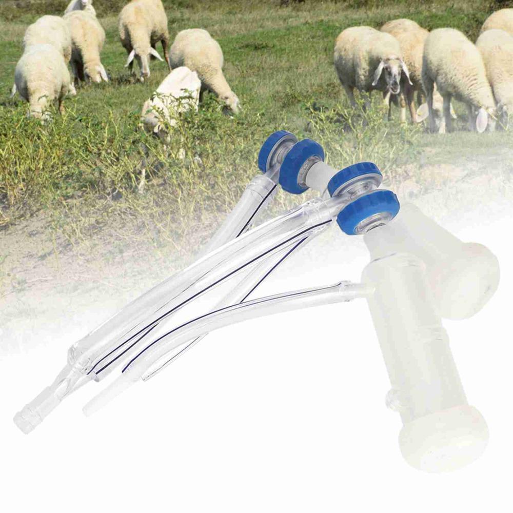 3Pcs Durable Sheep Milker Machine Plastic Milking Teat Cup Milker Claw Kit  Goat Milking Machine