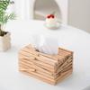 Minimalism Wooden Branch Tissue Box Handicrafts Dining Table Napkin Holder Paper Towels Tissue Boxes Creative Paper Towel Case