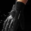 1 Pair Winter Cycling Gloves Great Friction Particle Palm Finger-flip Touch Screen Unisex Soft Thickened Warm Windproof Waterproof Reflective Zipper