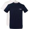 Cotton Crew Neck Solid Color Short Sleeve T-Shirt Two Pack Men Tops EM001849-AF10778-M0081