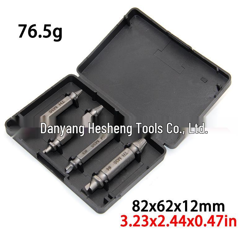 High-Speed Steel Double-Head Screw Extractor & S2 Screwdriver Set