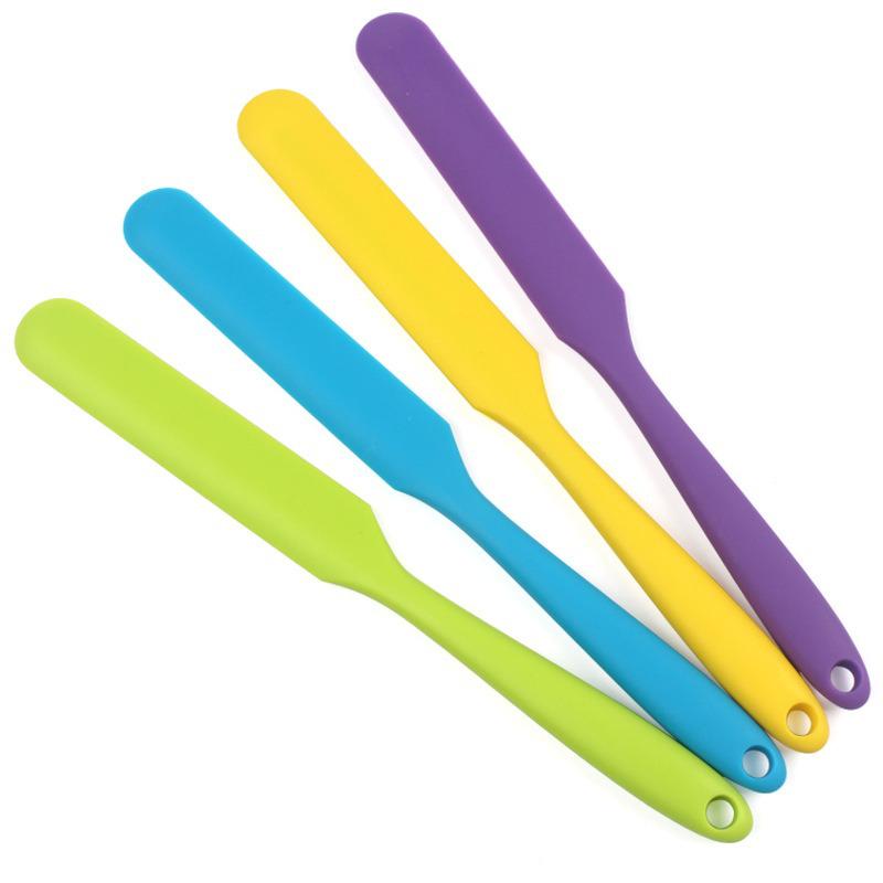 Silicone Spatula Set for Kitchen - Long, Flexible, and Durable Tools for Baking & Cooking