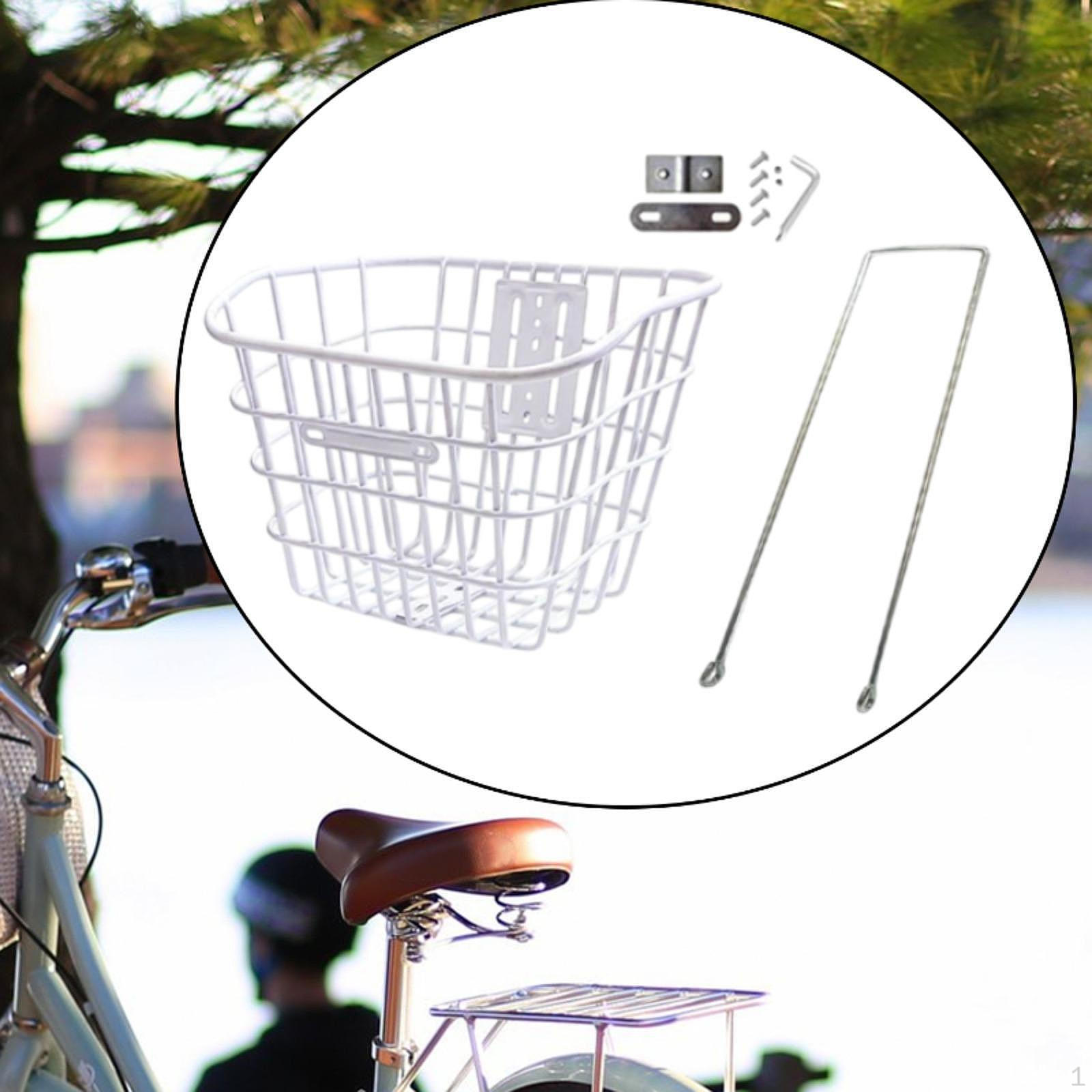 

Корзина для велосипеда Съемная велосипедная багажная корзина для горных видов спорта белый