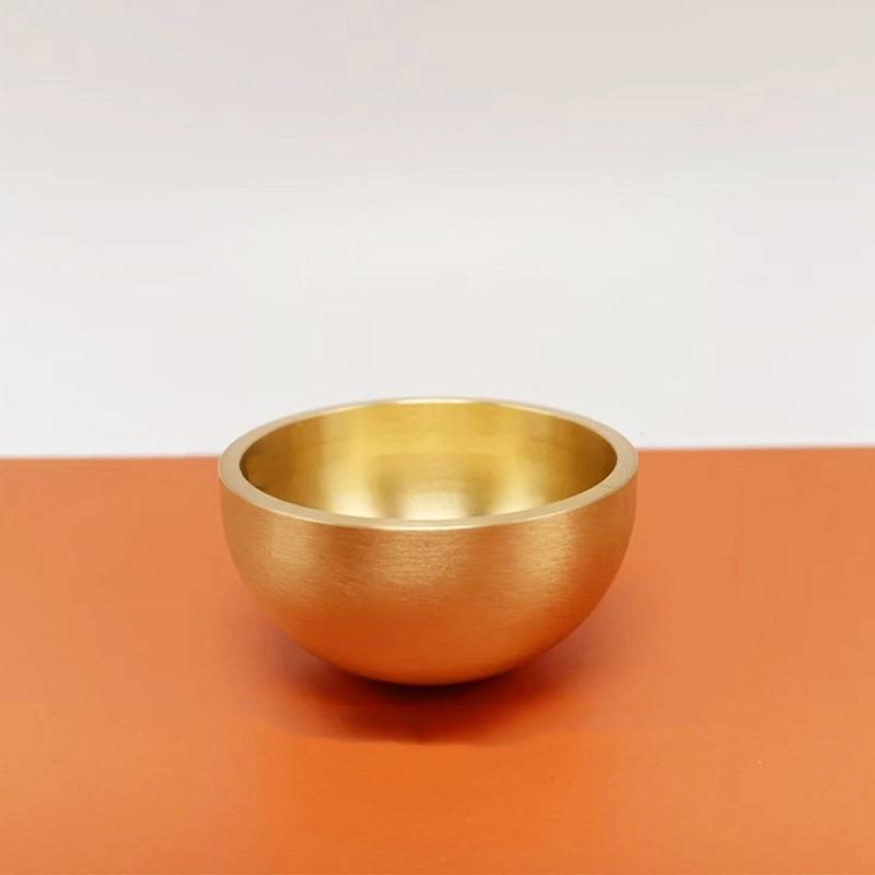 Messing Sangskål Sanskrit Yoga Meditasjon For Lyd Håndlaget Helbredelse Stresslindring Buddha Mindfulness Instrument