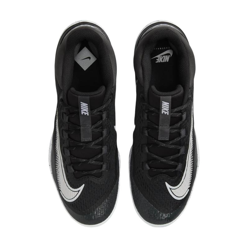 Nike Alpha Huarache Elite 4 Low MCS Nero Grigio Fumo Scuro Bianco Scarpe da Ginnastica da Uomo FD6221-003